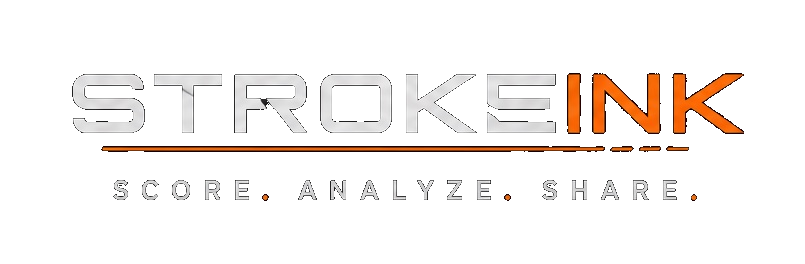StrokeInk — Score. Analyze. Share.